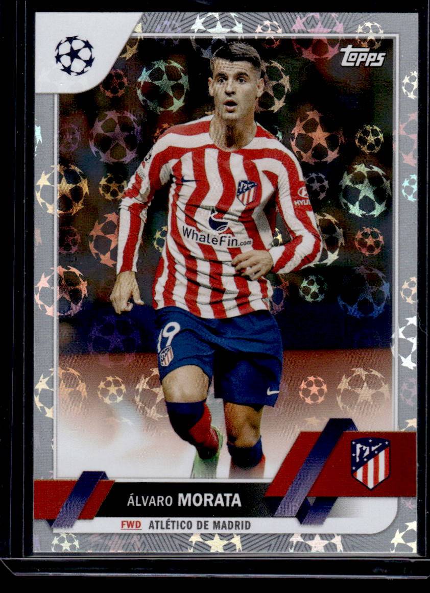 2022-23 Topps UEFA Club Competitions #72 Álvaro Morata Starball Foil