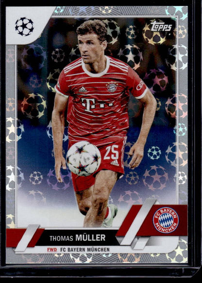 2022-23 Topps UEFA Club Competitions #187 Thomas Müller Starball Foil