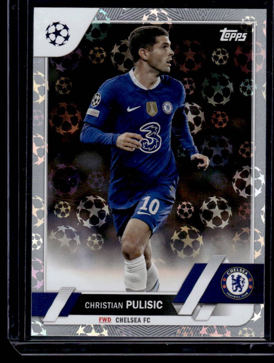 2022-23 Topps UEFA Club Competitions #144 Christian Pulisic Starball Foil