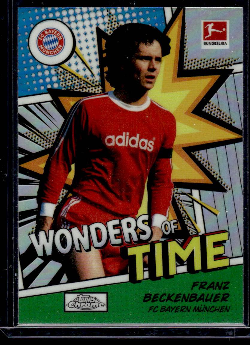 2022-23 Topps Chrome Bundesliga #WB-FB Franz Beckenbauer Wonders of Time