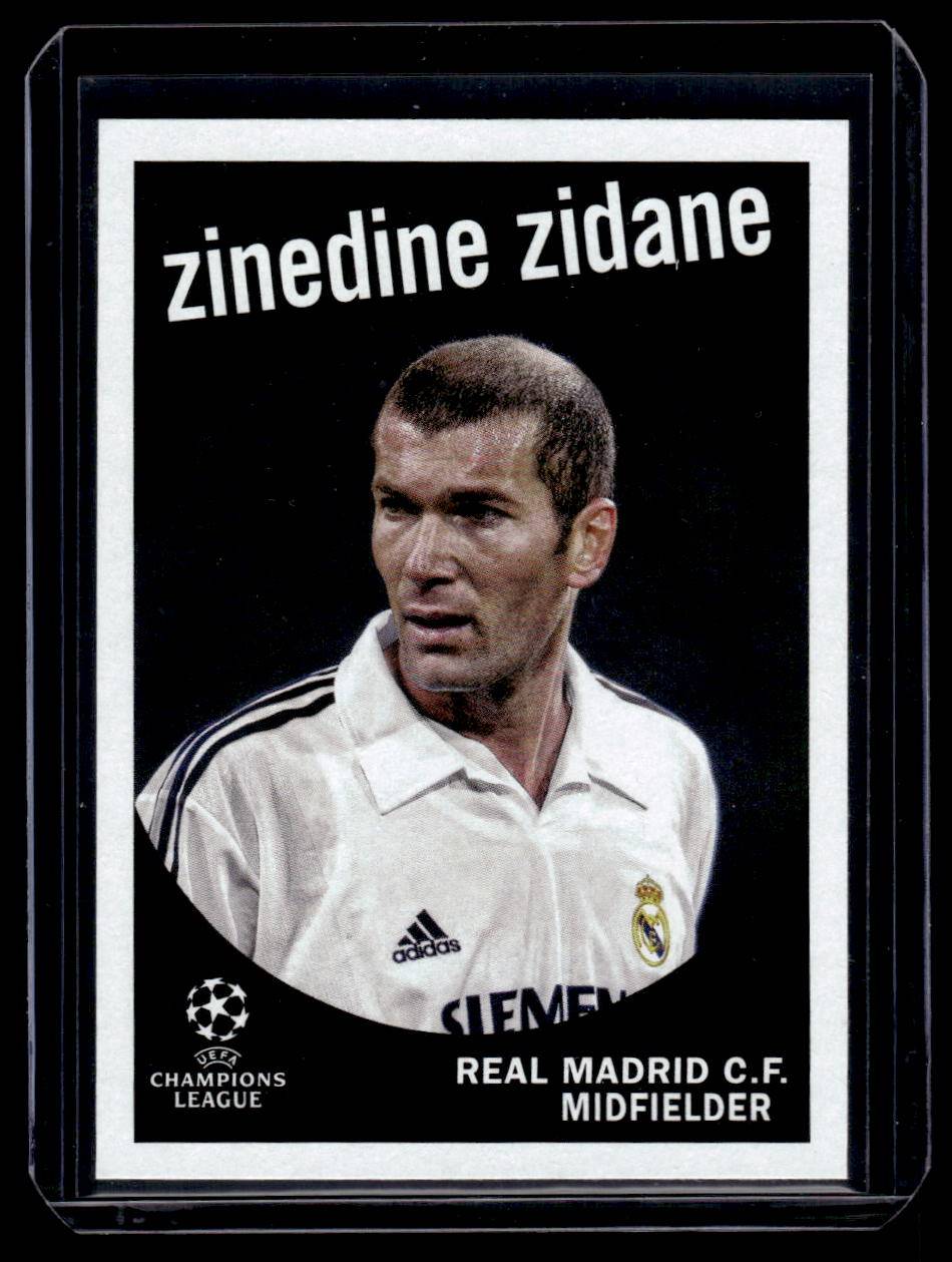 2022-23 Topps UEFA Club Competitions #59-1 Zinedine Zidane 1959 Topps