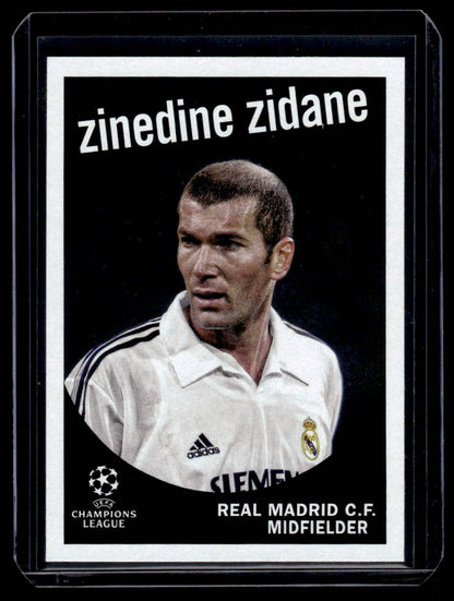 2022-23 Topps UEFA Club Competitions #59-1 Zinedine Zidane 1959 Topps