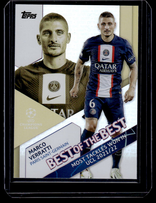 2022-23 Topps UEFA Club Competitions #BB-6 Marco Verratti Best of the Best