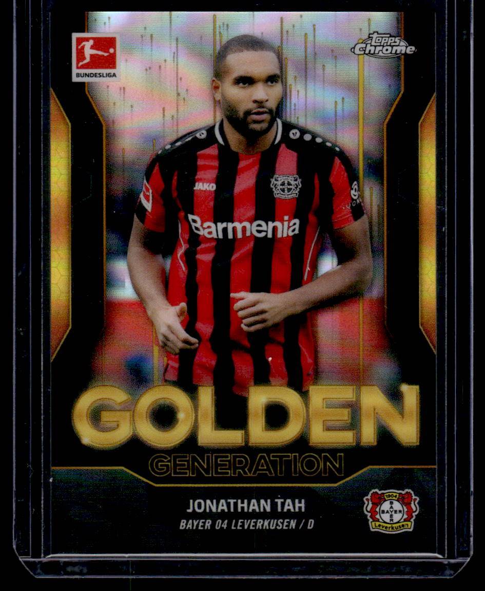 2021-22 Topps Chrome Bundesliga #GG-JT Jonathan Tah Golden Generation