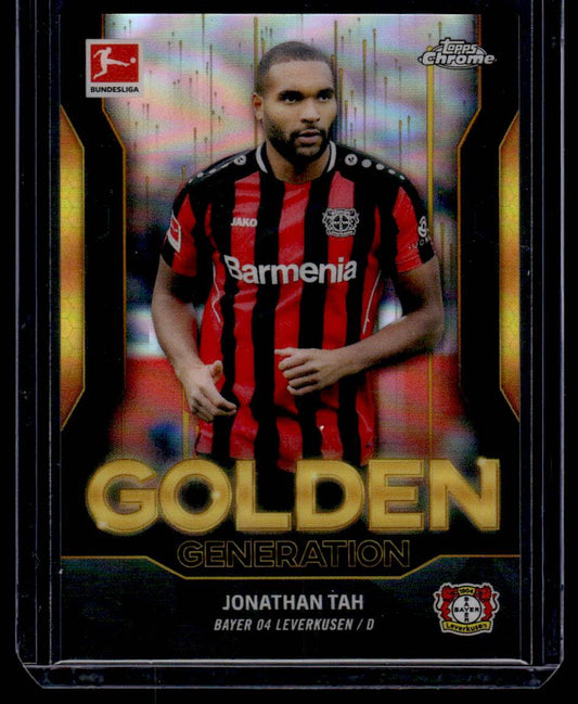 2021-22 Topps Chrome Bundesliga #GG-JT Jonathan Tah Golden Generation