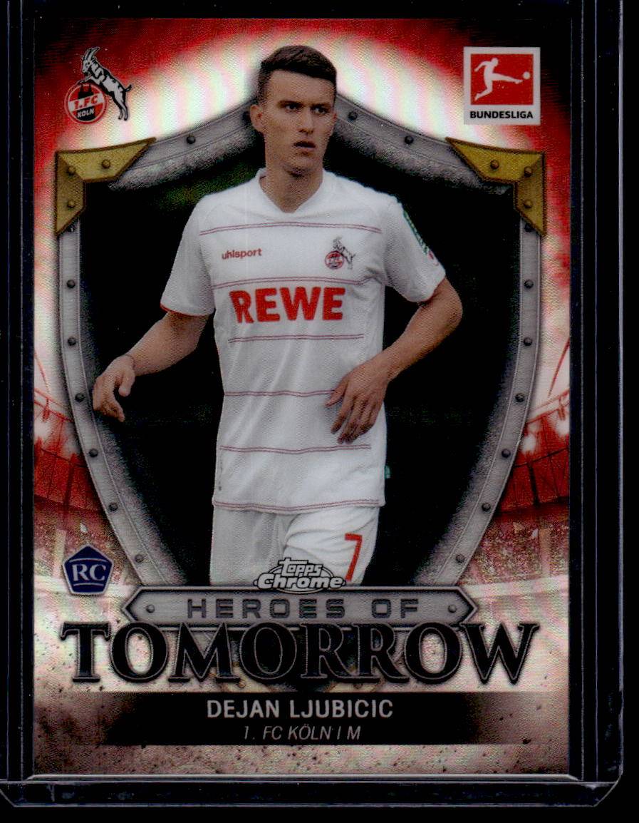 2021-22 Topps Chrome Bundesliga #HT-DL Dejan Ljubicic Heroes of Tomorrow