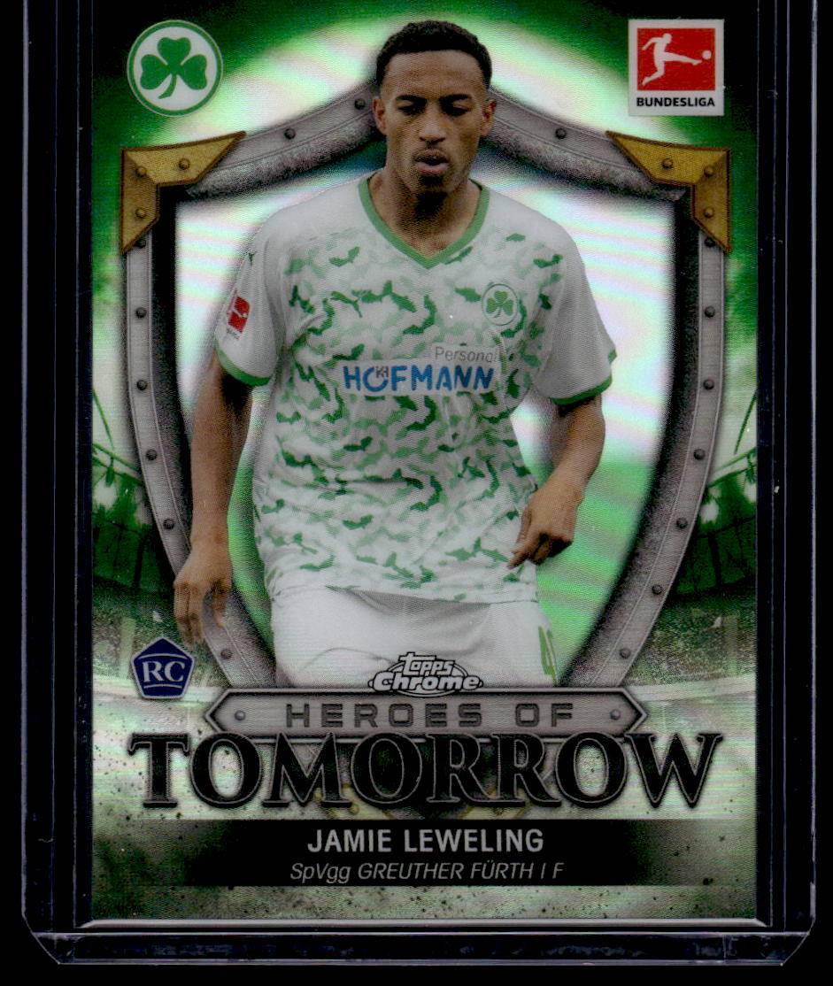 2021-22 Topps Chrome Bundesliga #HT-JL Jamie Leweling Heroes of Tomorrow