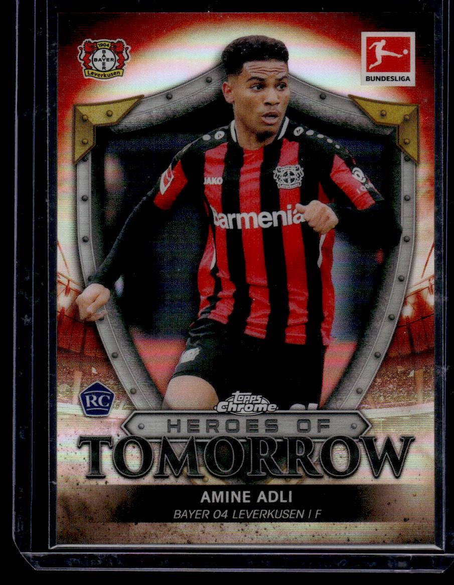 2021-22 Topps Chrome Bundesliga #HT-AA Amine Adli Heroes of Tomorrow