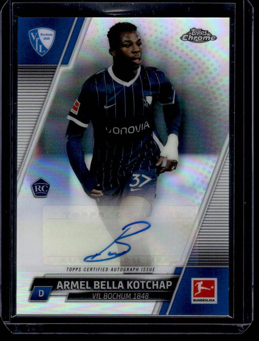 2021-22 Topps Chrome Bundesliga #BCA-AB Armel Bella-Kotchap Autographs