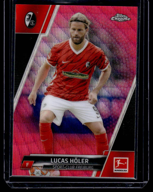 2021-22 Topps Chrome Bundesliga #42 Lucas Höler Magenta Refractors #/399