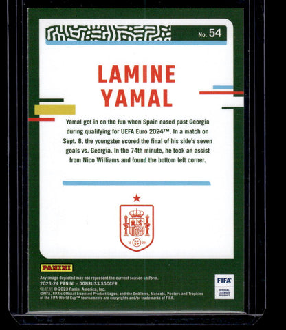 2023-24 Donruss #54 Lamine Yamal