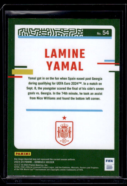 2023-24 Donruss #54 Lamine Yamal Optic