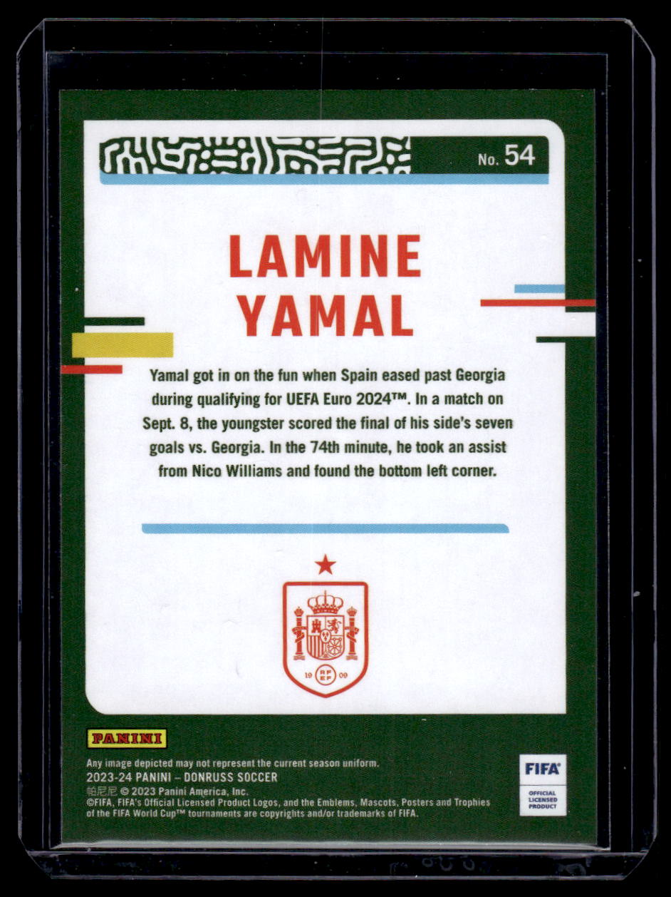 2023-24 Donruss #54 Lamine Yamal Silver