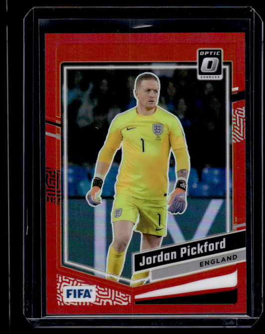 2023-24 Donruss #16 Jordan Pickford Optic Red #/299