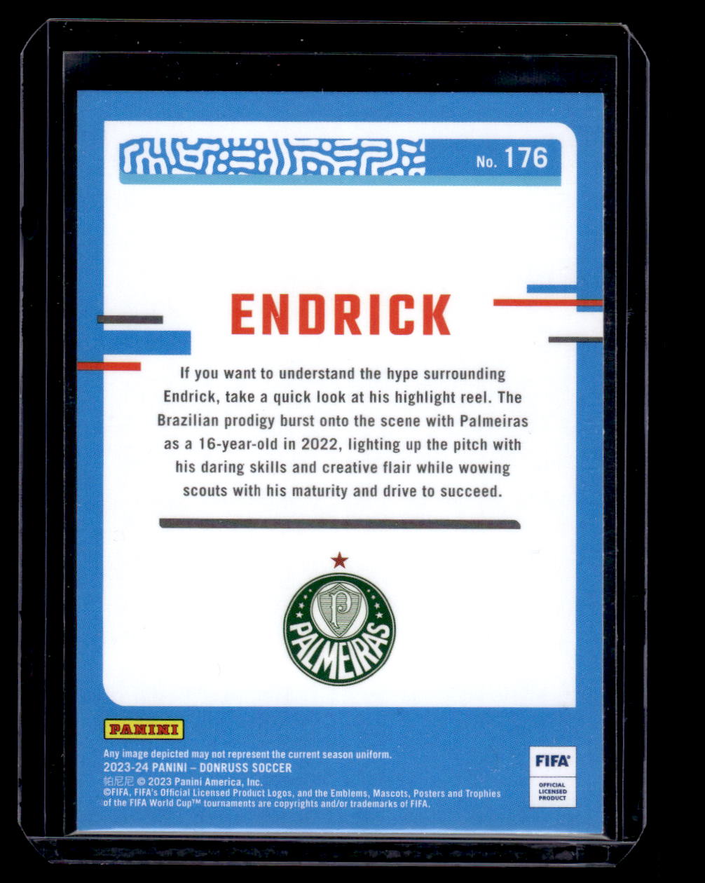 2023-24 Donruss #176 Endrick