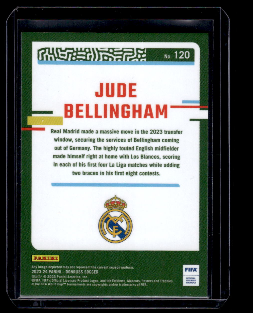 2023-24 Donruss #120 Jude Bellingham Optic