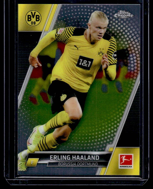 2021-22 Topps Chrome Bundesliga #30 Erling Haaland