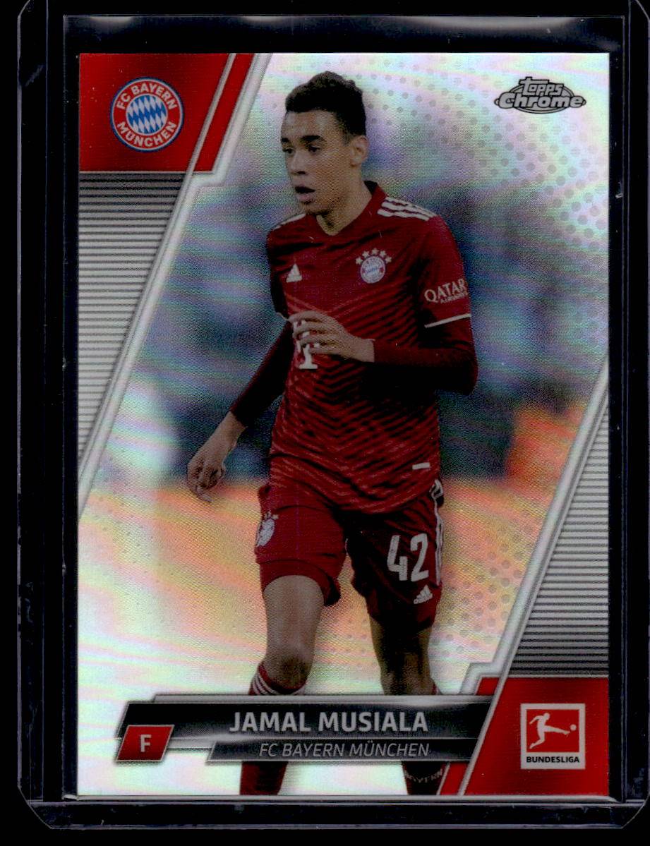 2021-22 Topps Chrome Bundesliga #84 Jamal Musiala Refractor