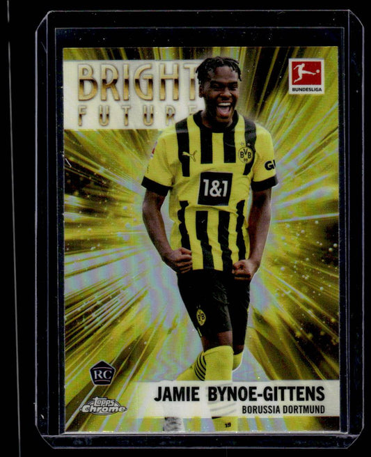 2022-23 Topps Chrome Bundesliga #BF-JBG Jamie Bynoe-Gittens Bright Future