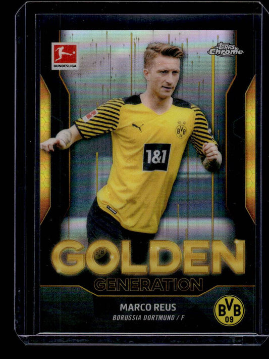 2021-22 Topps Chrome Bundesliga #GG-MR Marco Reus Golden Generation