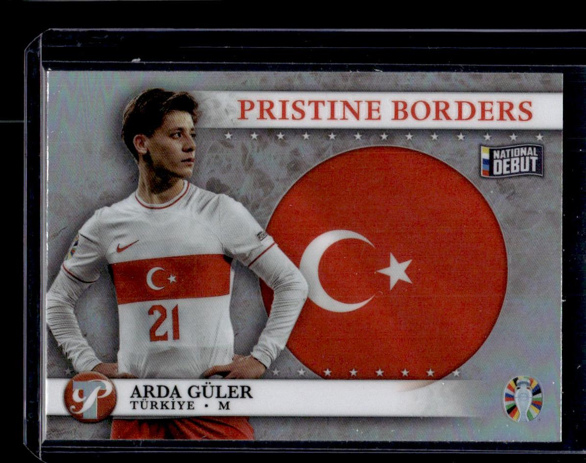 2023 Topps Pristine Road To Euro 2024 #PB-AGU Arda Güler Pristine Borders