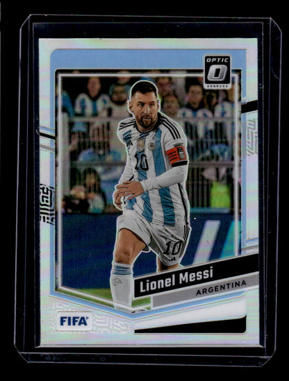 2023-24 Donruss #1 Lionel Messi Optic Holo Prizm