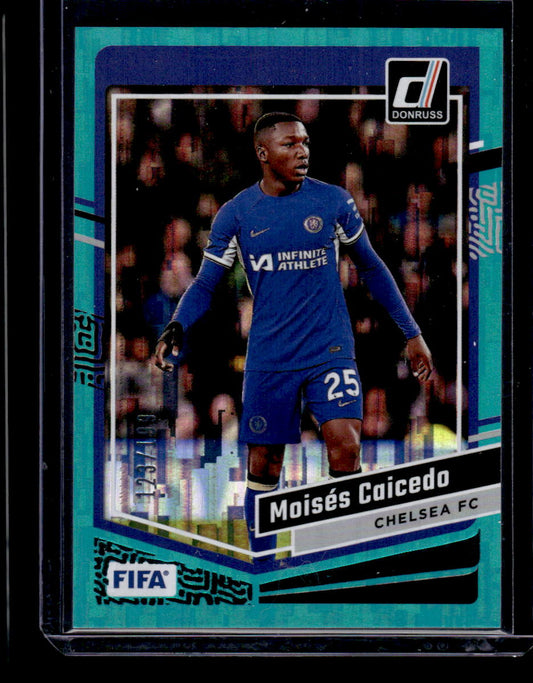 2023-24 Donruss #76 Moises Caicedo Teal #/199