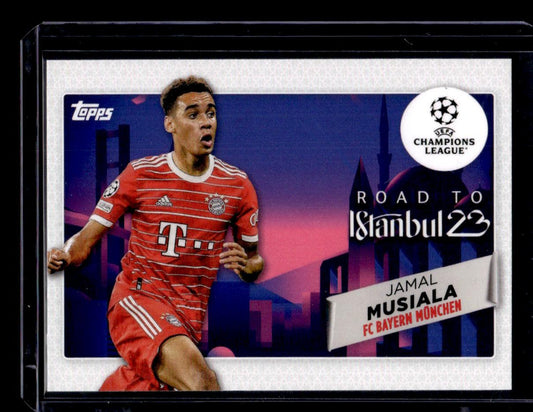 2022-23 Topps UEFA Club Competitions #RF-8 Jamal Musiala Road to the Final