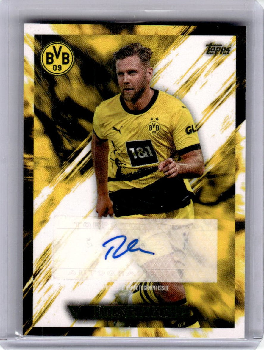 2023-24 Topps Borussia Dortmund Vernissage Niclas Füllkrug Autogramm BCA-NF