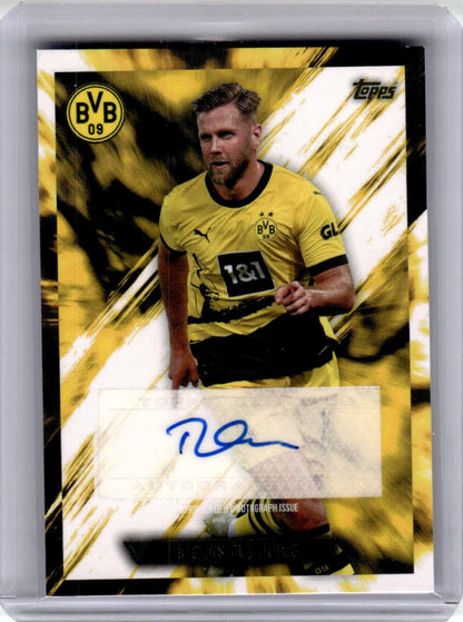 2023-24 Topps Borussia Dortmund Vernissage Niclas Füllkrug Autogramm BCA-NF2