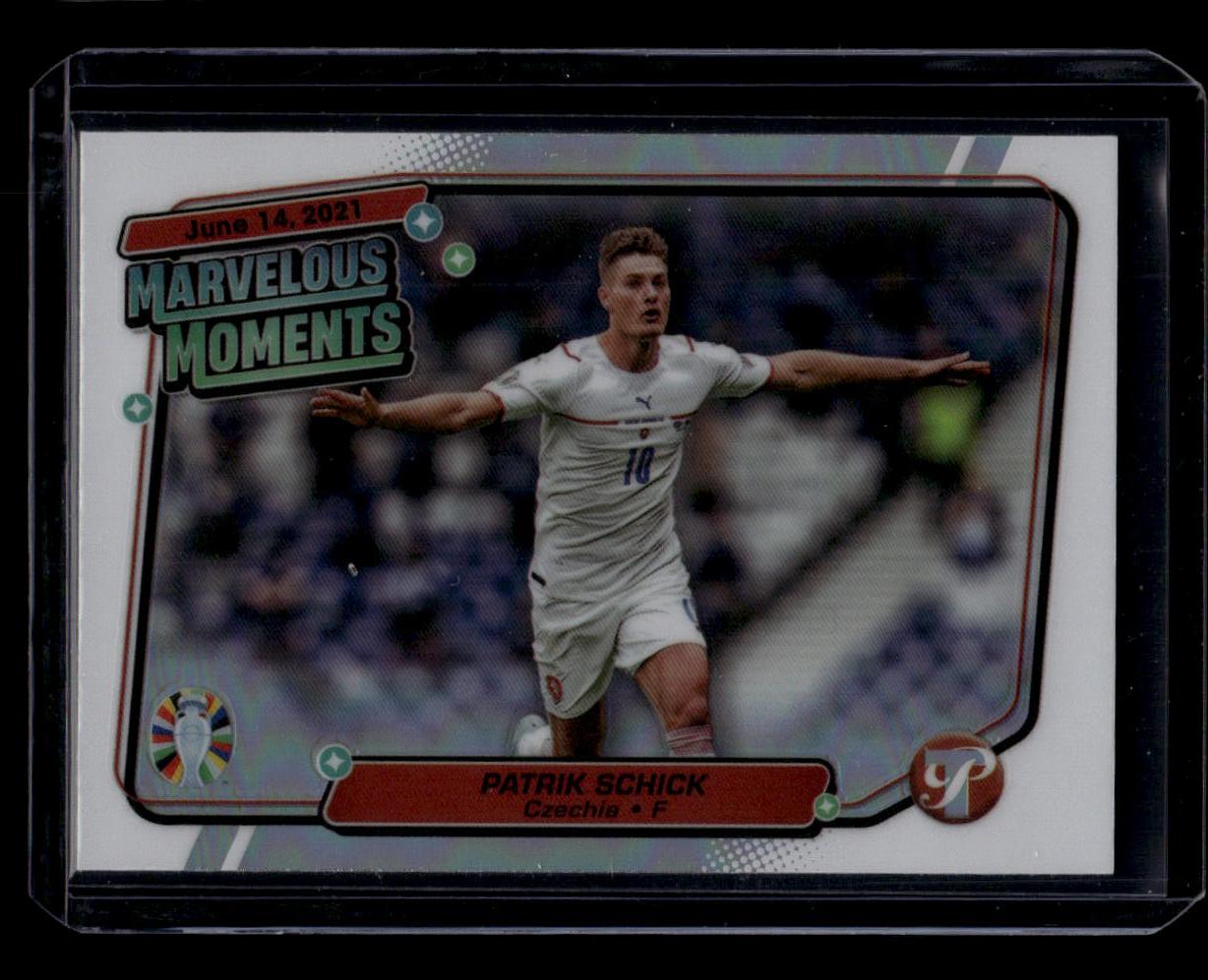 2023 Topps Pristine Road To Euro 2024 #MM-PSC Patrik Schick Marvelous Moments