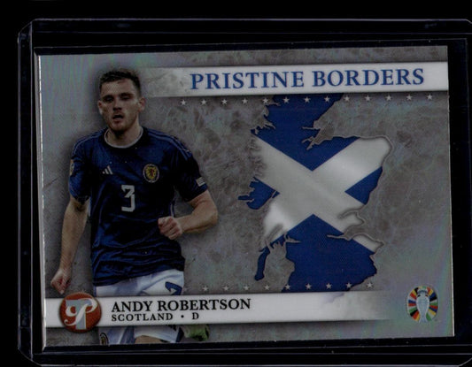 2023 Topps Pristine Road To Euro 2024 #PB-AR Andy Robertson Pristine Borders