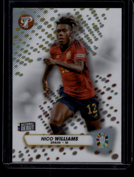 2023 Topps Pristine Road To Euro 2024 #161 Nico Williams