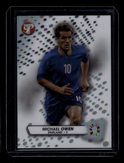 2023 Topps Pristine Road To Euro 2024 #34 Michael Owen Refractors