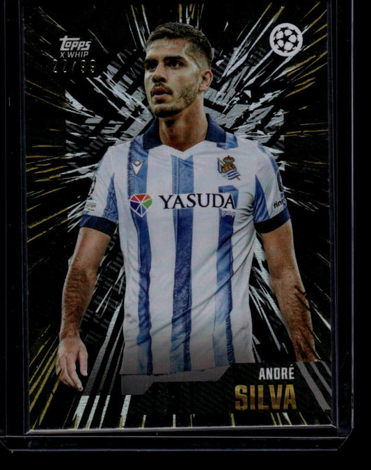 2023-24 Topps Gold UEFA Club Competitions #NNO Andre Silva SN99 #/99