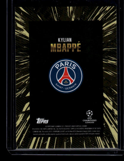 2023-24 Topps Gold UEFA Club Competitions #NNO Kylian Mbappe Elite