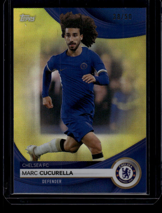 2023-24 Topps Chelsea Team Set #7 Marc Cucurella #/50