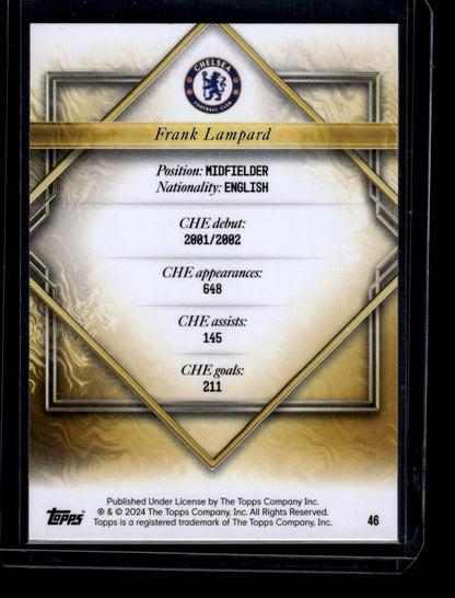 2023-24 Topps Chelsea Team Set #46 Frank Lampard