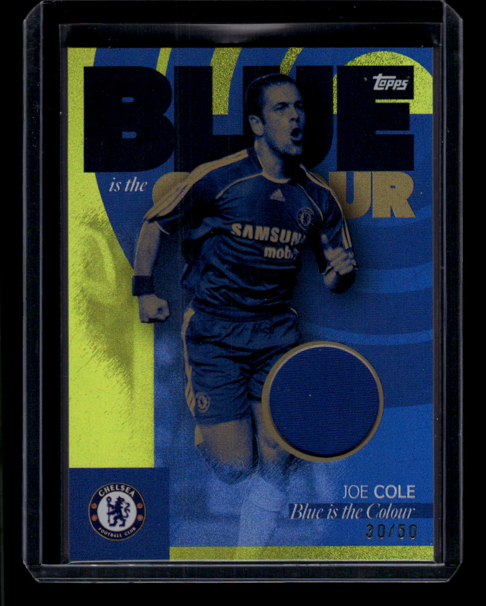 2023-24 Topps Chelsea Team Set Joe Cole Relics #/50