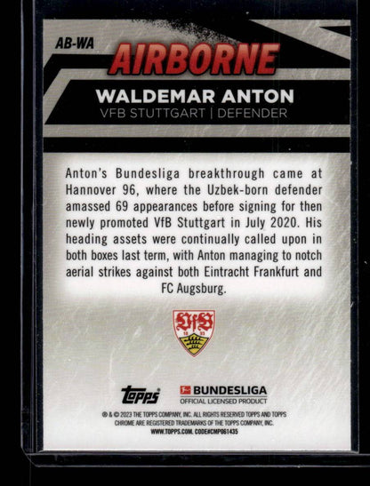 2022-23 Topps Chrome Bundesliga #AB-WA Waldemar Anton Airborne