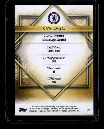 2023-24 Topps Chelsea Team Set #47 Didier Drogba