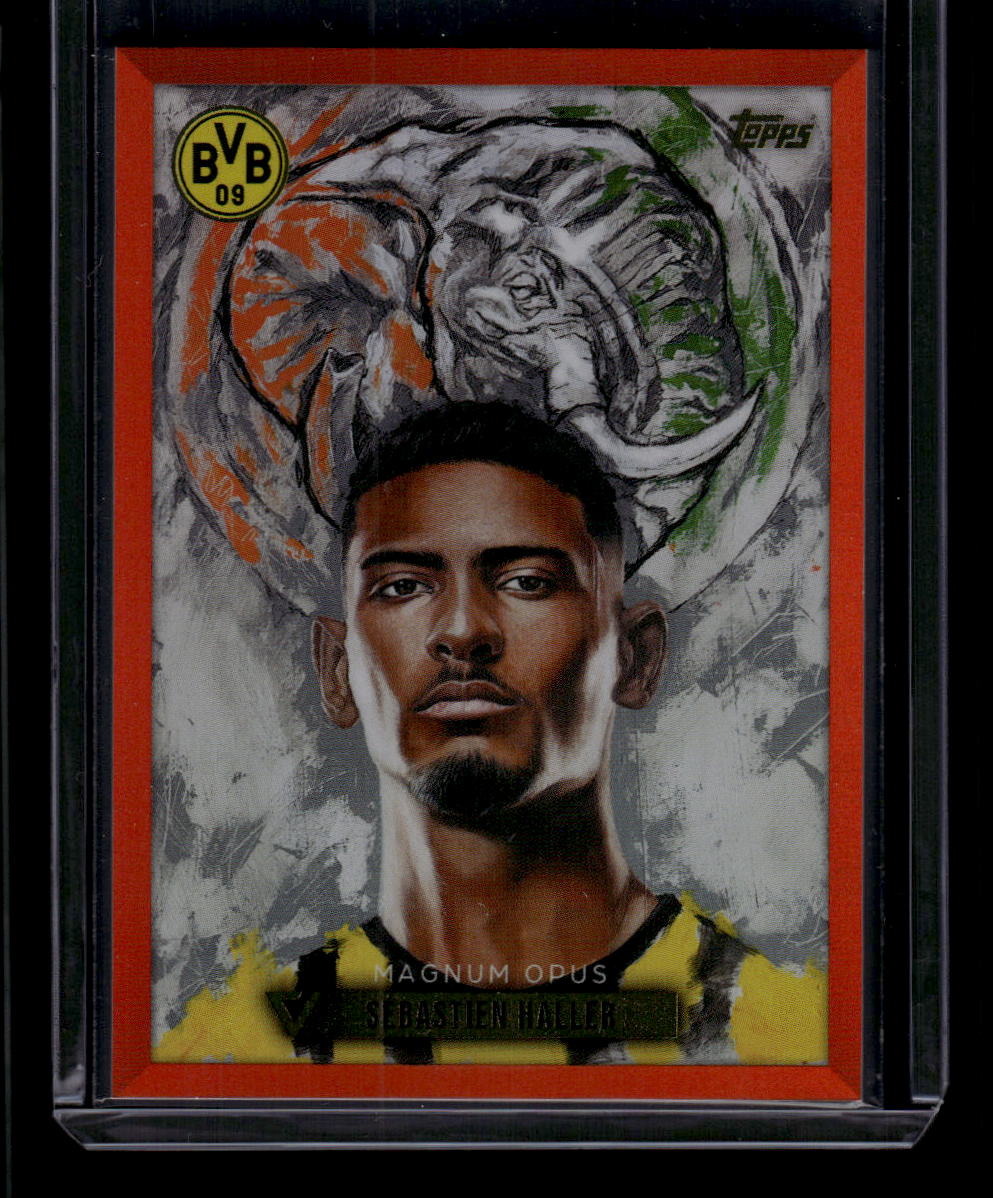 2023-24 Topps BVB Vernissage Sebastien Haller Magnum Opus #/25