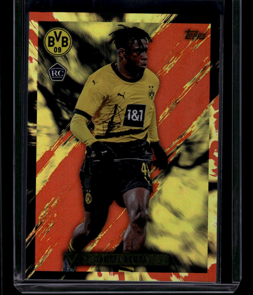 2023-24 Topps Borussia Dortmund Vernissage Samuel Bamba  #/25