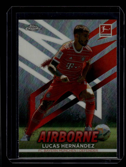 2022-23 Topps Chrome Bundesliga #AB-LH Lucas Hernández Airborne