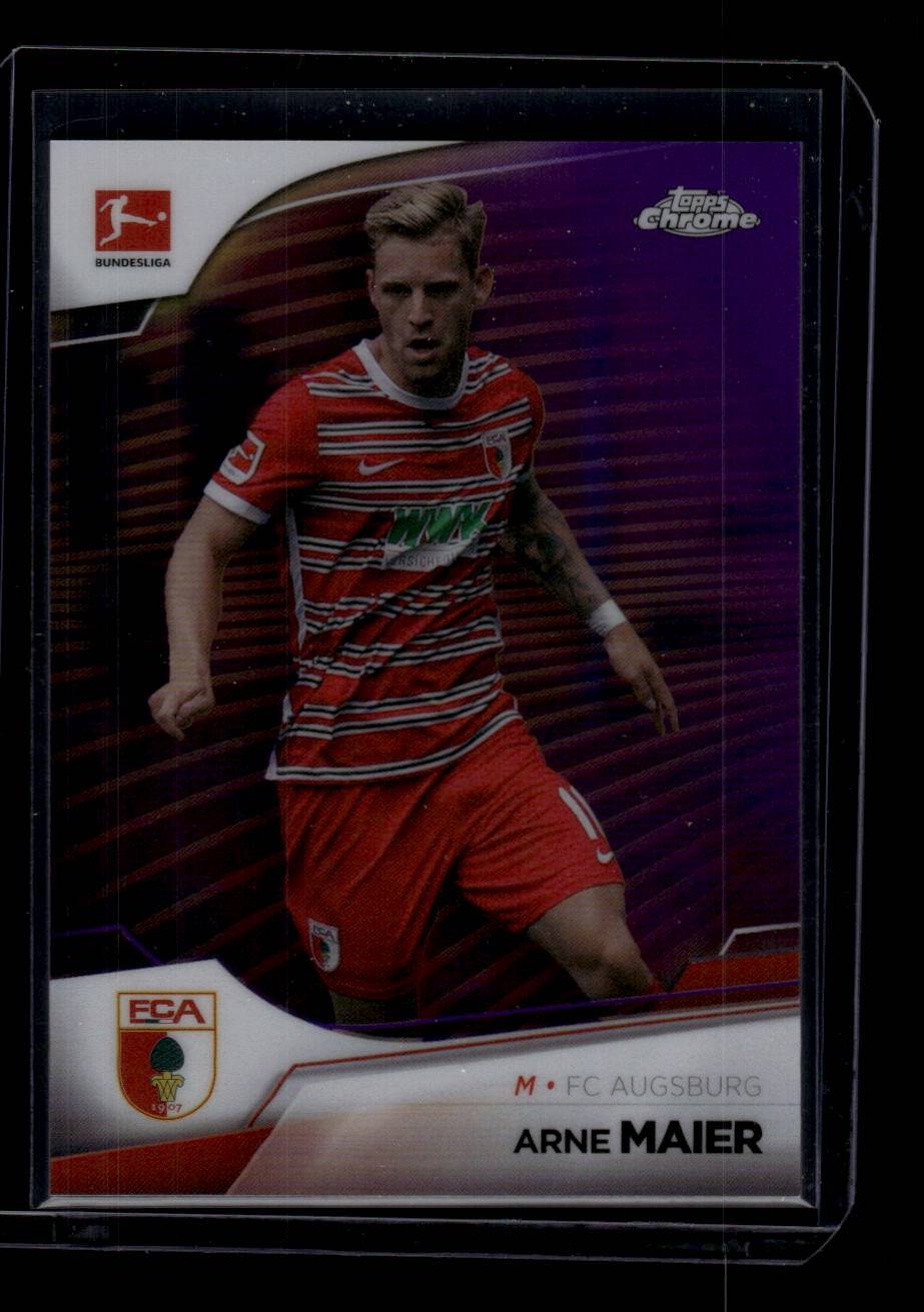 2022-23 Topps Chrome Bundesliga #2 Arne Maier Purple Refractor #/299