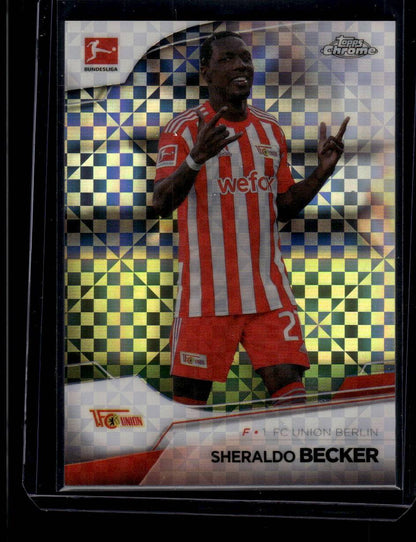 2022-23 Topps Chrome Bundesliga #12 Sheraldo Becker X-Fractor #/250