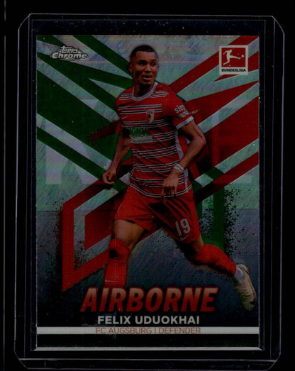 2022-23 Topps Chrome Bundesliga #AB-FU Felix Uduokhai Airborne