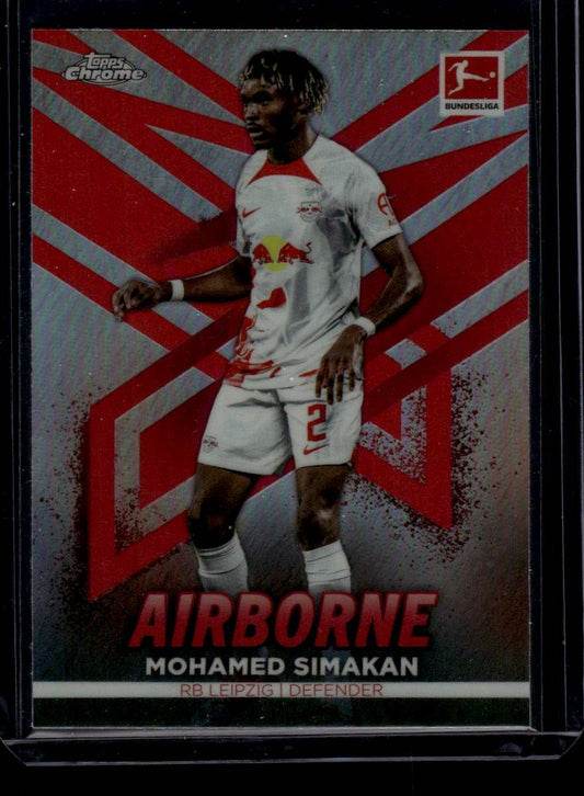 2022-23 Topps Chrome Bundesliga #AB-MS Mohamed Simakan Airborne