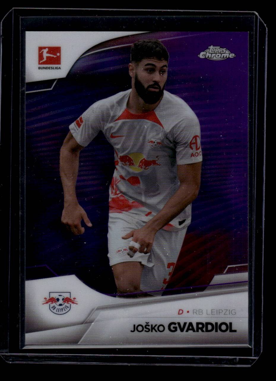 2022-23 Topps Chrome Bundesliga #59 Joško Gvardiol Purple Refractor #/299