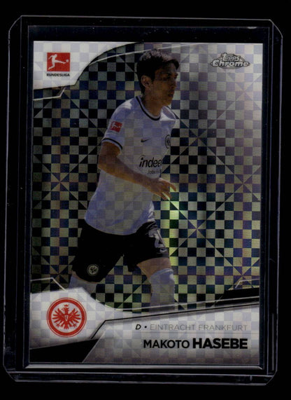 2022-23 Topps Chrome Bundesliga #33 Makoto Hasebe X-Fractor #/250